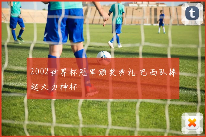 2002世界杯冠军颁奖典礼 巴西队捧起大力神杯