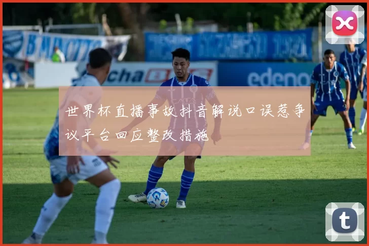 世界杯直播事故抖音解说口误惹争议平台回应整改措施